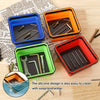 Collapsible Magnetic Parts Tray with Silicone Insert