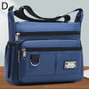 Men's Waterproof Crossbody Bag with Multi-Pocket Storage