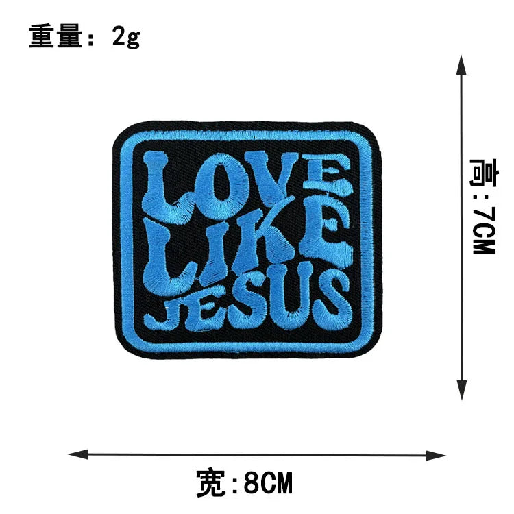 Embroidered Iron-On Patches for Clothing & Accessories