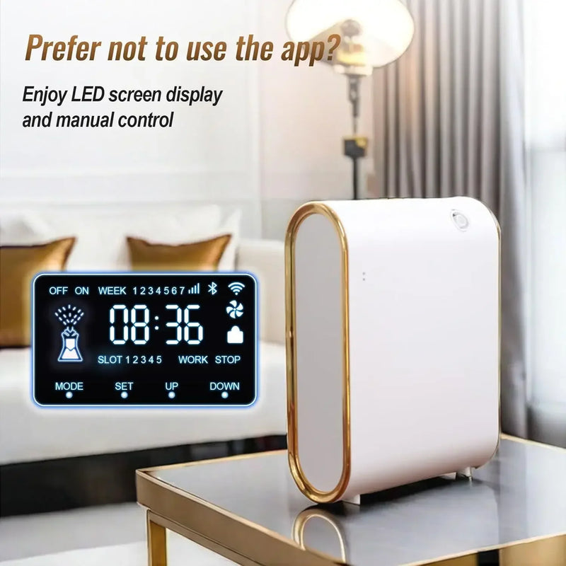 Smart Bluetooth Waterless Fragrance Diffuser