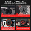 Instructions show how to install a spare tire brake light on a Jeep Wrangler using existing wiring and brackets.