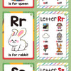 Alphabet Flash Cards for Early Learning & Montessori Education