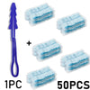 One electrostatic dusting refill with a fiber head plus fifty disposable refills.