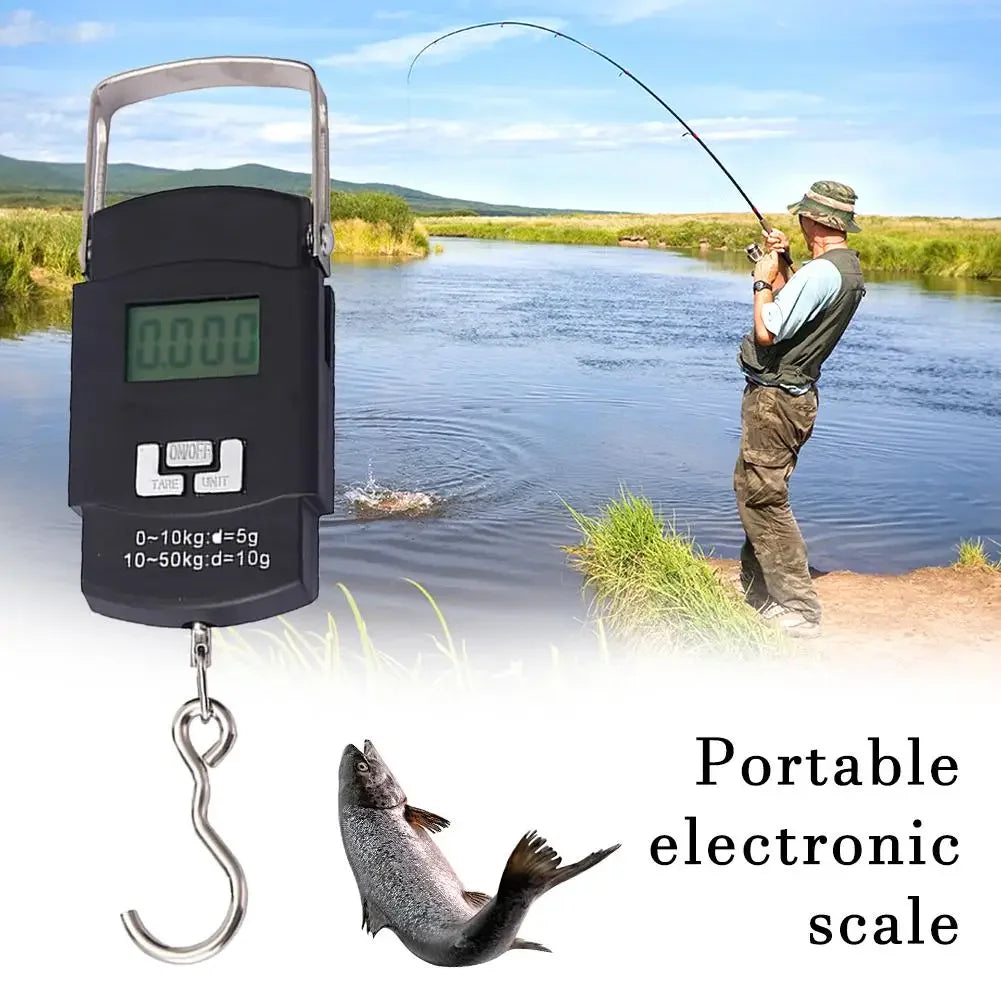 Portable Digital Hanging Scale with LCD Display