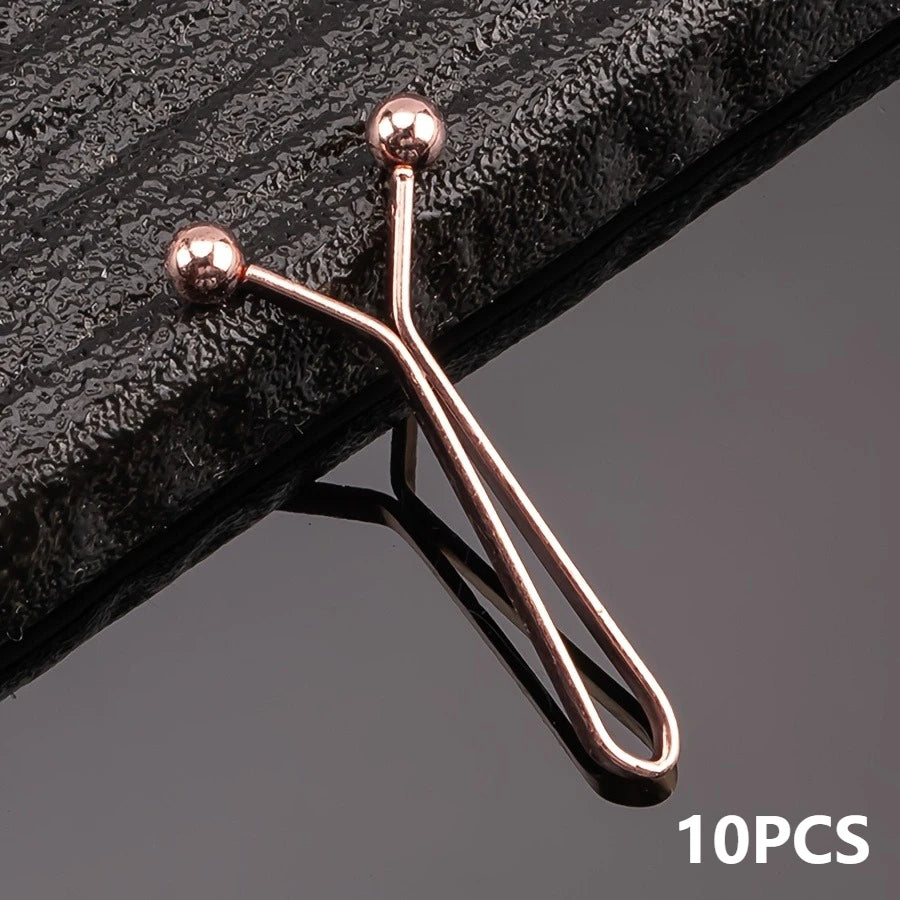 Invisible Waist Metal Clip Set - Adjustable U-Shaped Pant and Shirt Fasteners