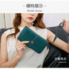 Vintage RFID-Blocking Large Capacity Wallet with Wrist Strap