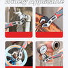 Self-Locking Adjustable Wrench with Quick-Release Mechanism