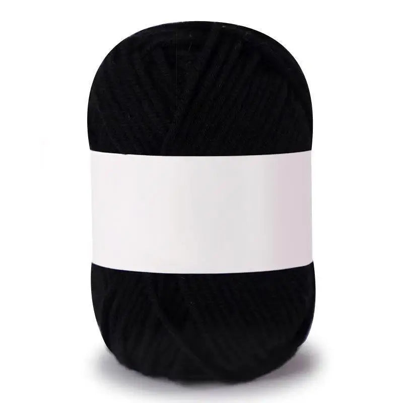 Soft Milk Cotton Knitting Yarn – Anti-Pilling 4ply Yarn for Crochet & Knitting