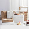 Kraft Paper Gift Boxes with Window