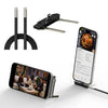 USB-C to USB-C Adapter with Foldable Phone Stand – 240W Fast Charging & Data Transfer