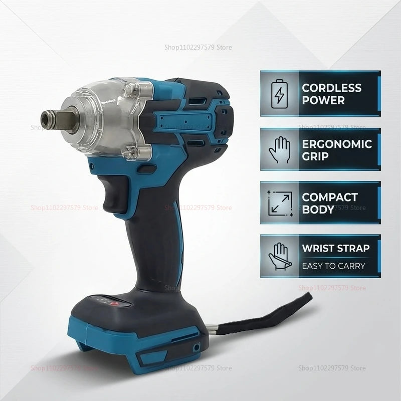 Cordless Impact Wrench for Automotive & DIY Repair