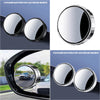 360° Wide Angle Car Side Mirror with Suction Cup – Blind Spot Eliminator