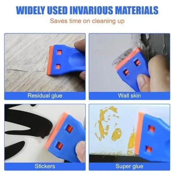 Plastic Window Scraper with Ergonomic Handle