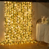 Luces de hadas con vid artificial y bombillas LED