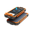 Solar-Powered 20,000mAh Wireless Power Bank with LED Flashlight