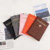 Leopard Print Passport Holder with Card Slots
