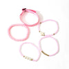 Handwoven WWJD Beaded Bracelet Set