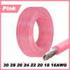 12-Color Tinned Copper Hookup Wire for DIY Projects