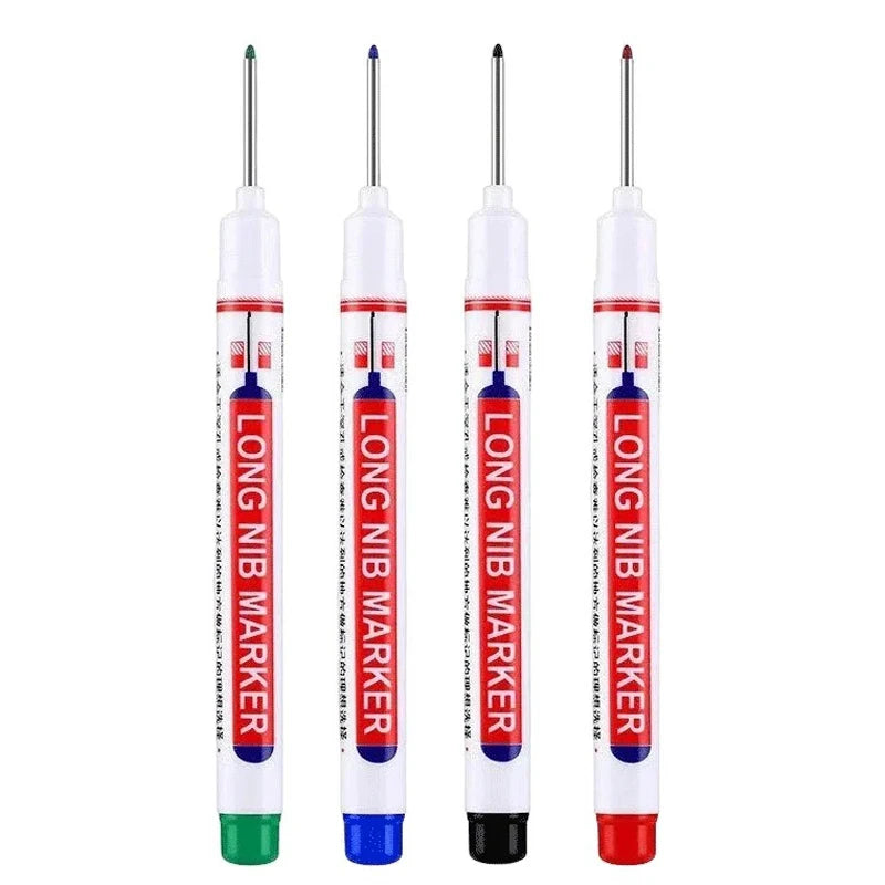 20mm Deep Hole Long Nib Markers - 4 Pack