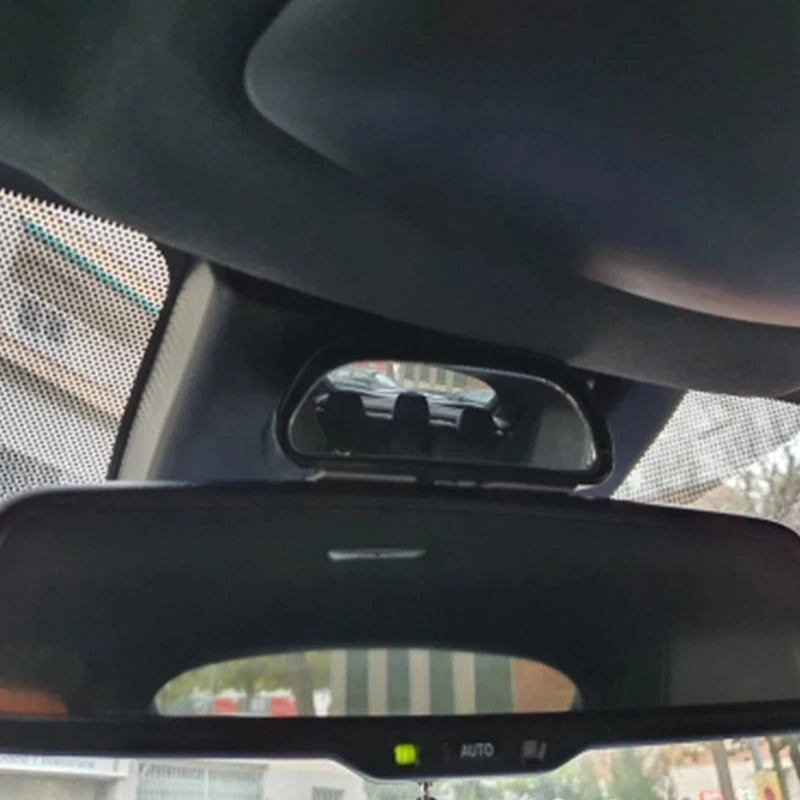 Adjustable Wide-Angle Convex Side Mirrors for Blind Spot Safety