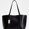 Minimalist Leather Tote Bag