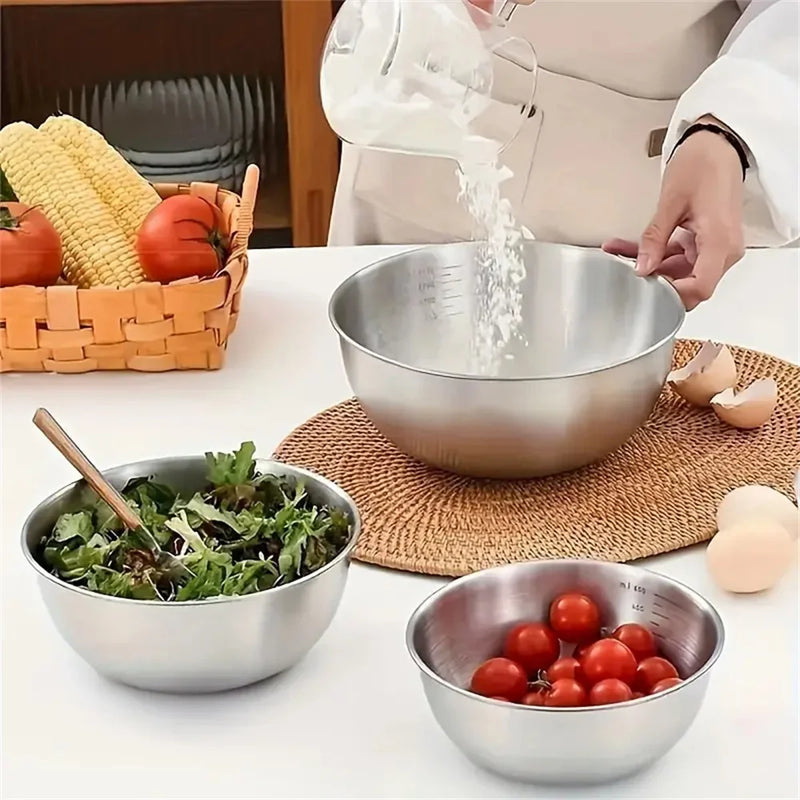 Stainless Steel Mixing Bowl Set