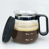 16oz Borosilicate Glass Coffee Mug with Lid