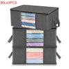 Foldable Storage Bags for Clothes and Blankets