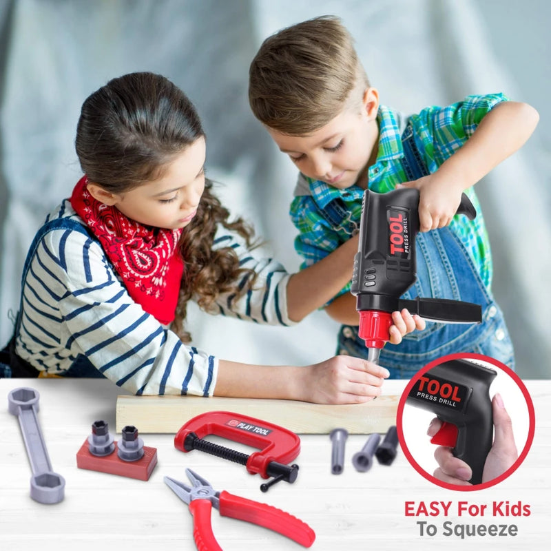 Electric Pretend Play Tool Set for Kids
