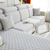 Jacquard Plush Sofa Cover