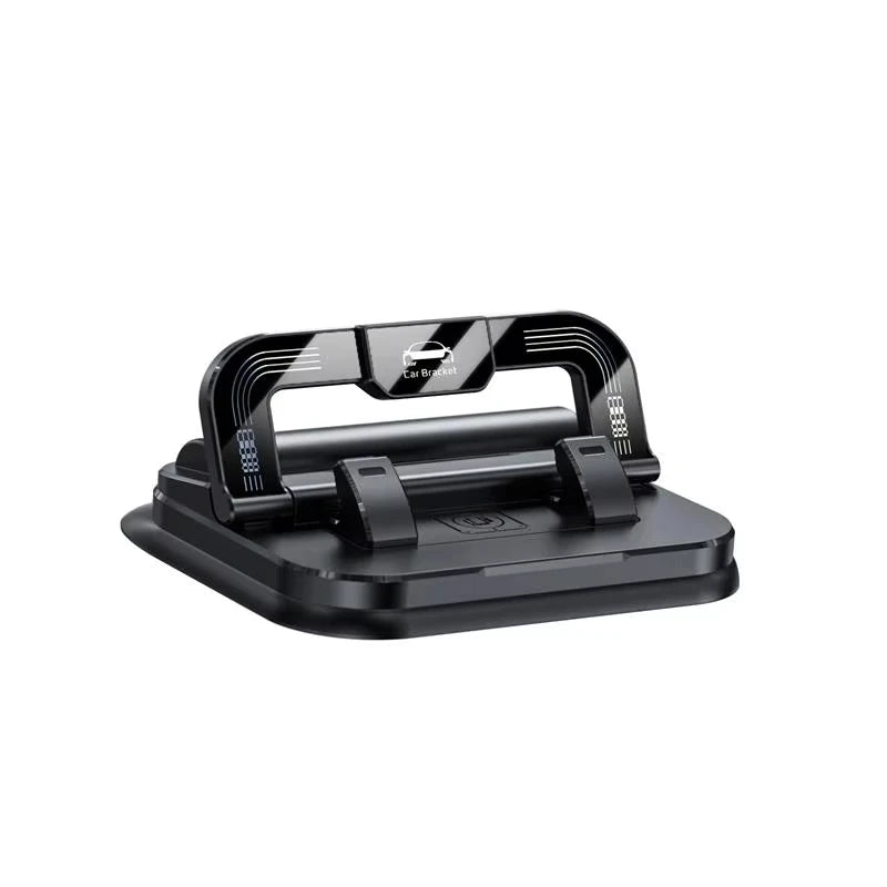 360° Rotating Car Phone Holder with Dashboard Mount and Parking Number Plate