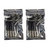 A pair of vintage guitar amplifier wall key holders packaged in a clear plastic pouch.