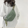 Corduroy Waist Pack for Women – Versatile Crossbody & Shoulder Bag