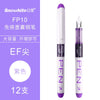 Fine Point Disposable Fountain Pens with Stainless Steel Nib (8-Pack, Assorted Colors)