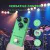 Compact Guitar Effects Pedal with 10 Classic Effect Modes