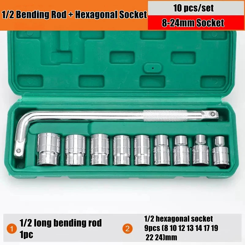 1/2-Inch Drive Impact Socket Set