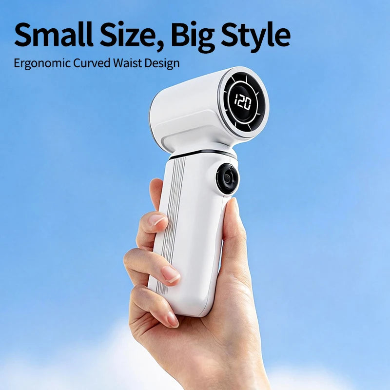 Pocket-Sized Rechargeable Handheld Fan