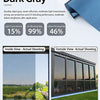 One-Way Mirror Window Film for Privacy & Heat Reduction