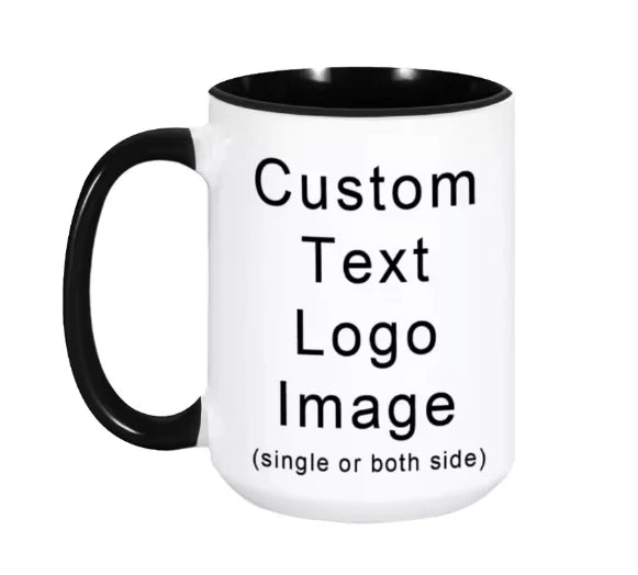 Personalized 15oz Ceramic Coffee Mug
