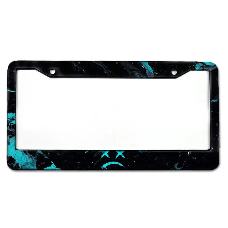 Custom Aluminum License Plate Frame with HD Design