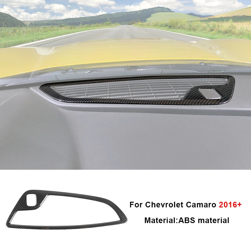 Carbon fiber interior trim kit for Chevrolet Camaro 2016 and newer model year vehicles