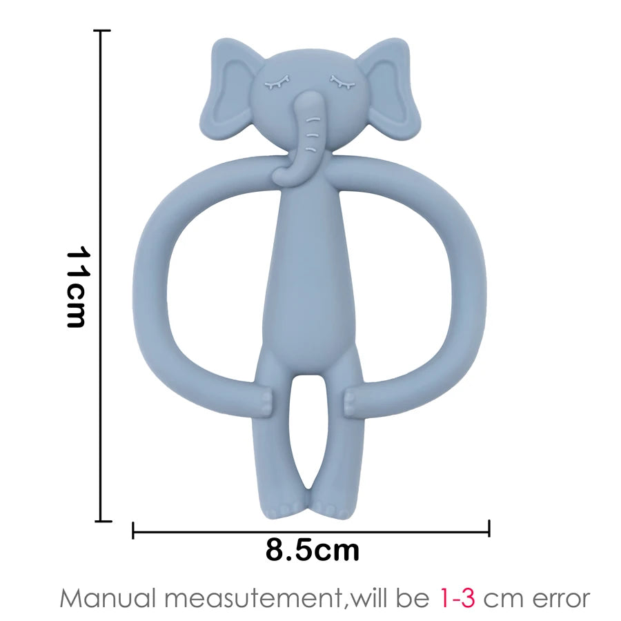 BPA-Free Silicone Baby Teether – Soothing Teething Relief for Infants
