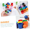 Rainbow Ball in Cups Color Sorting Toy for Toddlers