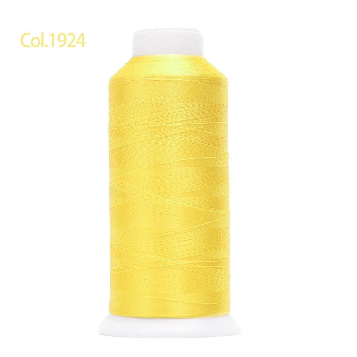 80-Color Polyester Embroidery Thread Set with Large 4000m Spools