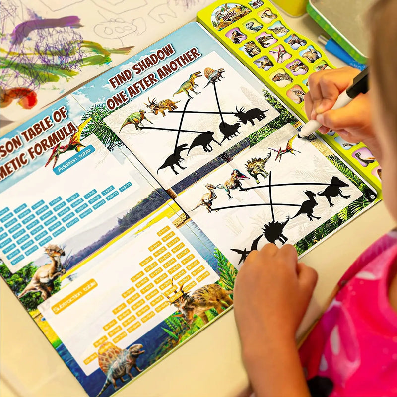 Libro Interactivo de Dinosaurios para Niños