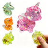 Glitter Unicorn Squishy Stress Ball – Soft Sensory Fidget Toy