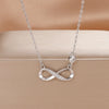 Collier Infinity en Acier Inoxydable