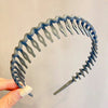 Elegant Solid Color Wave Hairbands