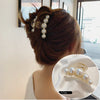 Gold S-Shaped Metal Hair Claw