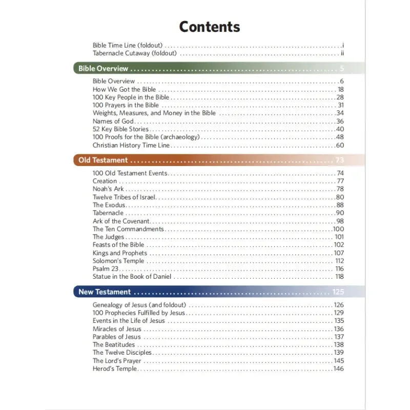 Rose Publishing Bible Charts, Maps & Time Lines - 10th Anniversary Edition